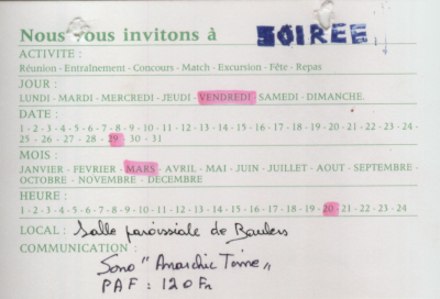 Invitation