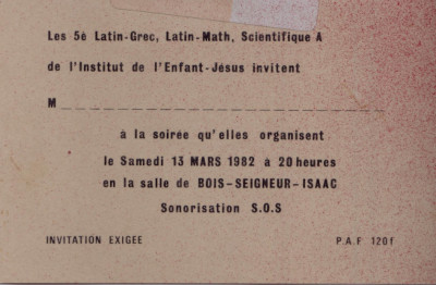 Invitation